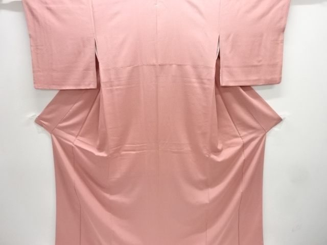 一つ紋色無地着物